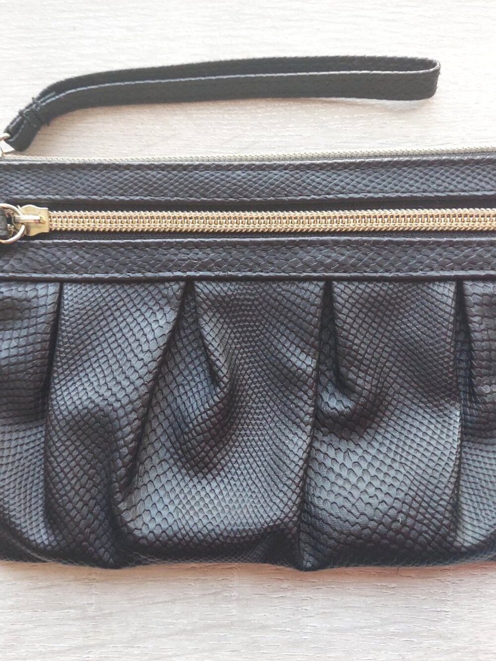 Small Black Clutch or Wristlet Bag